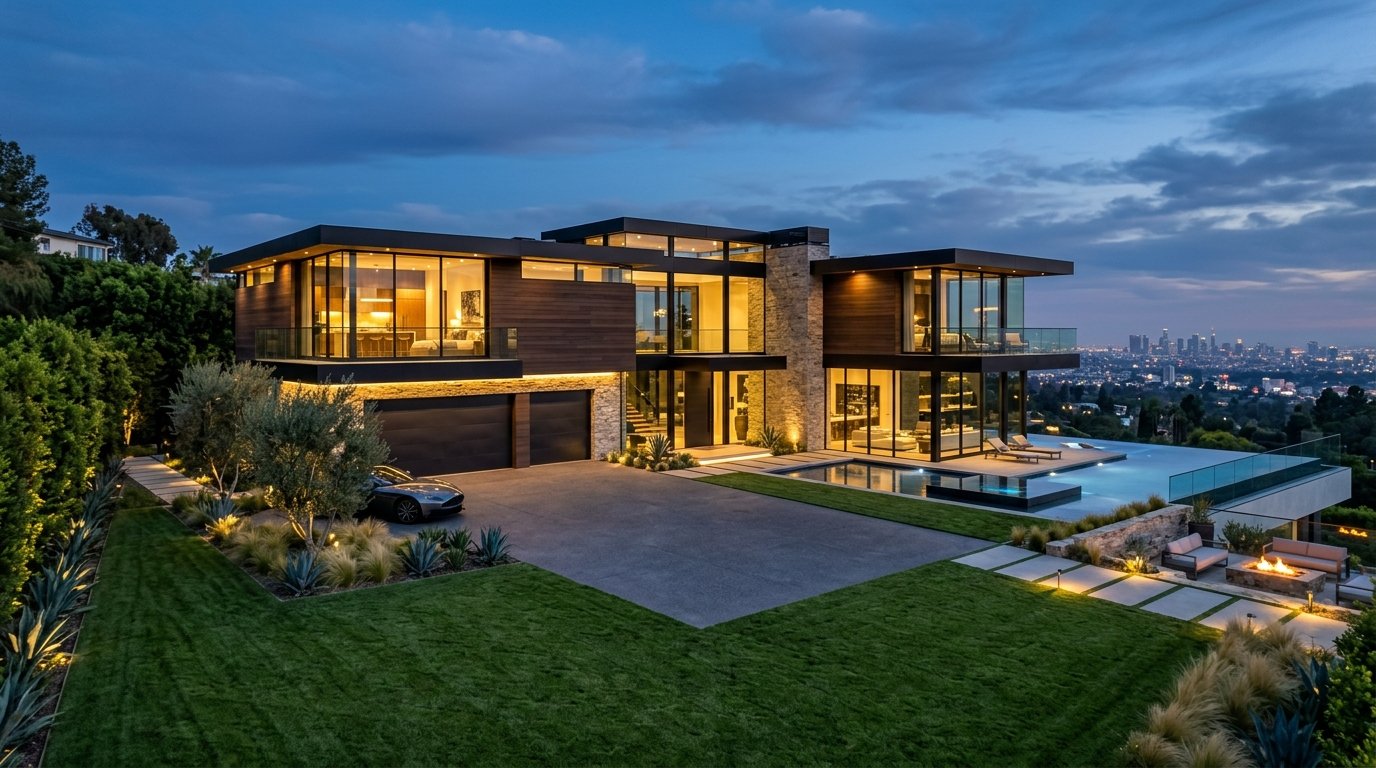 Luxury residential home managed by Ginny Homes